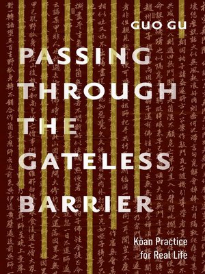 cover image of Passing Through the Gateless Barrier